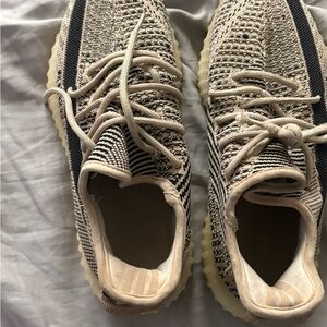 Black and Cream Yeezy 350
